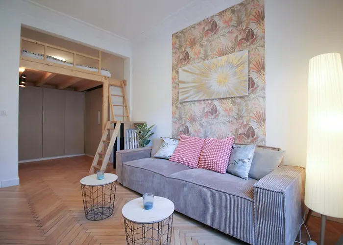 Clemenceau 2 Studio Confortable Clim Et Dressing Proche Gare