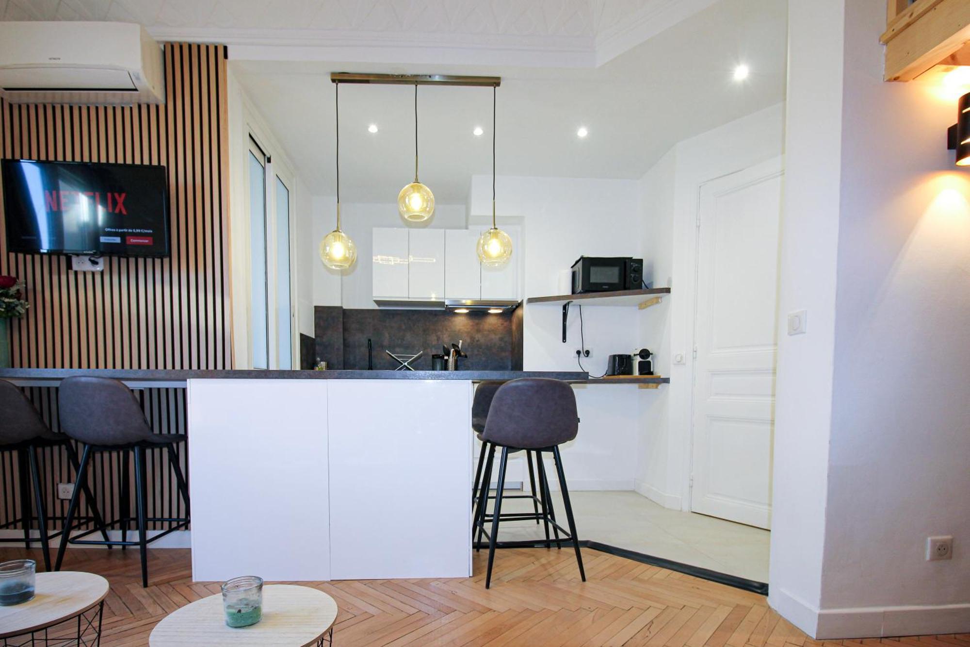 Clemenceau 2 Confortable Clim Et Dressing Proche Gare Apartment Nice